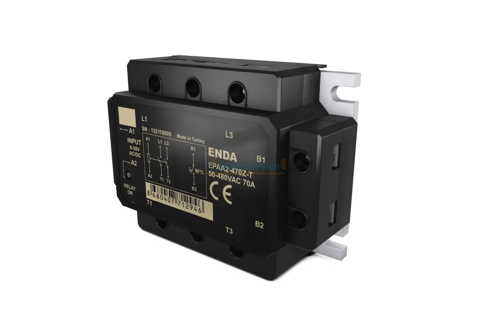 EPAA2-470Z 2*70A 480VAC SSR (Solid State Röle) ENDA