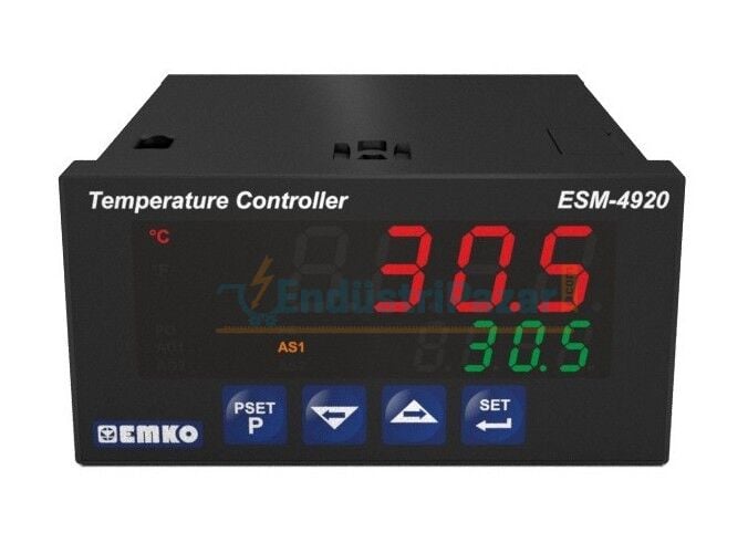 ESM-4920.1.20.0.1/01.02/0.0.0.0 PID Üniversal Girişli Sıcaklık Kontrol Cihazı 100-240Vac EMKO
