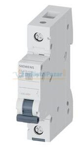 1 Faz 10A B Tipi 6kA Otomatik Sigorta 5SL6110-6YA SİEMENS