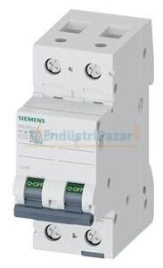 1 Faz + Nötr Kesmeli 32A C Tipi 6kA Otomatik Sigorta 5SL6532-7 SİEMENS