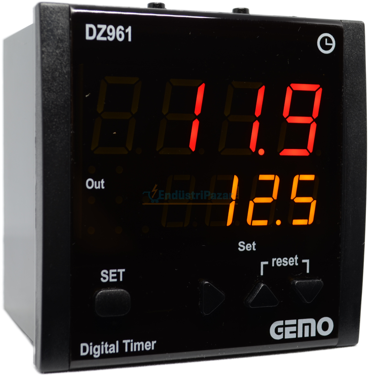 DZ961-230VAC Temel Fonksiyonlu Zaman Rölesi GEMO