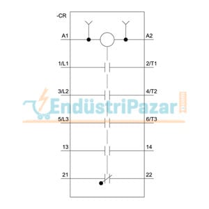 25A 11kW Kontaktör 3RT2026-1AP00 SİEMENS