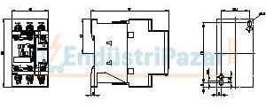 25A 11kW Kontaktör 3RT2026-1AP00 SİEMENS
