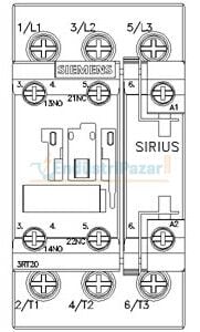 25A 11kW Kontaktör 3RT2026-1AP00 SİEMENS