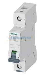 1 Faz 6A C Tipi 6kA Otomatik Sigorta  5SL6106-7 SİEMENS