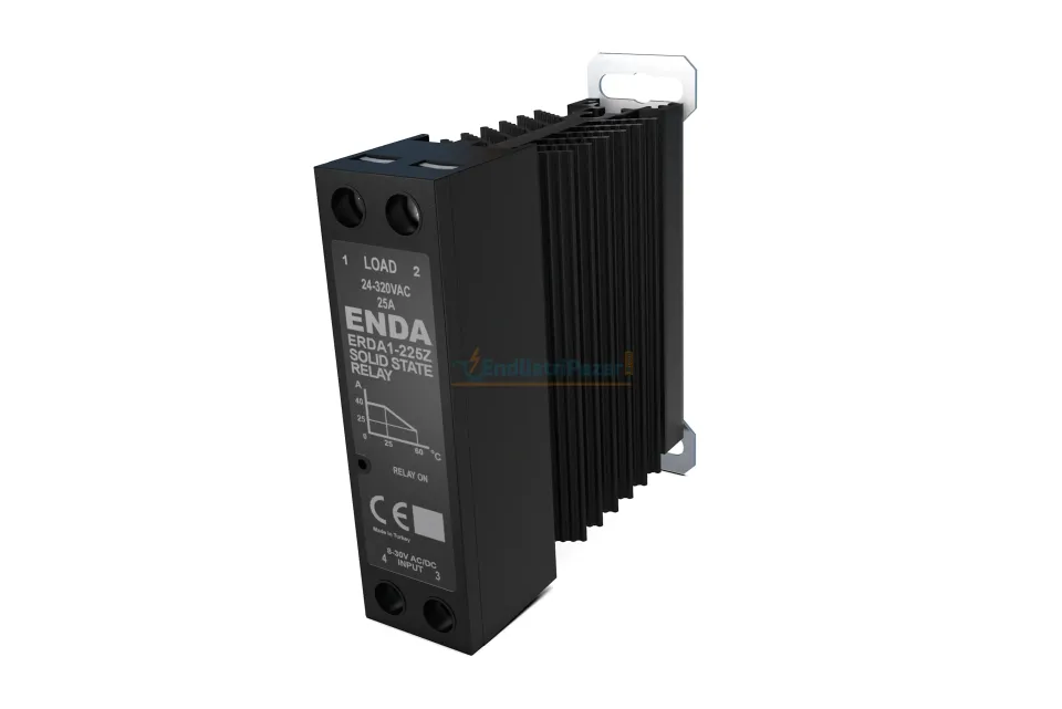 ERDA1-425Z 25A 480VAC Ray Montaj SSR (Solid State Röle) ENDA